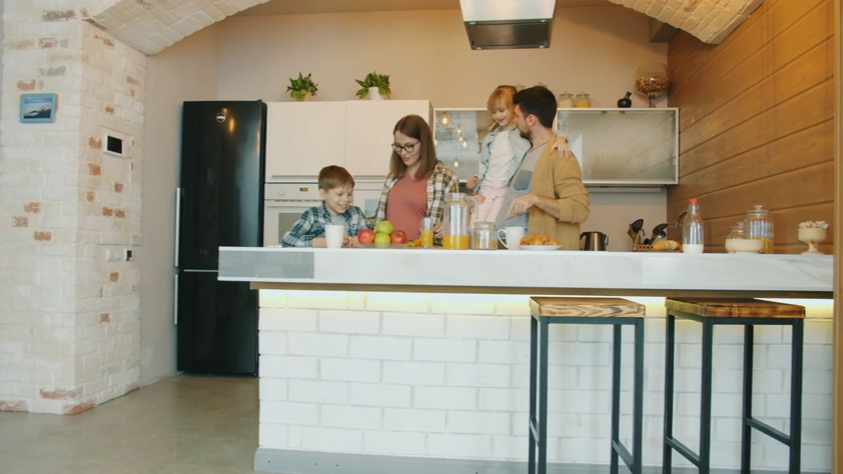 The Appeal of a Bright White Kitchen with Stainless Steel Appliances