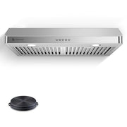 AMZCHEF 30in. 1050 CFM Dual-Motor Range Hood