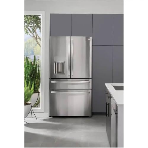 GE 36in. 27.6 cu. ft. French Door Refrigerator with Stainless Steel