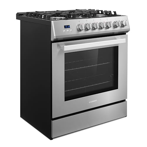 COSMO 30 in. 5.0 cu. ft. Freestanding Gas Range