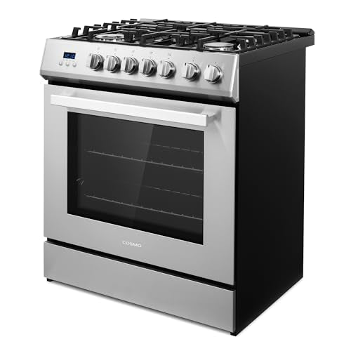 COSMO 30 in. 5.0 cu. ft. Freestanding Gas Range