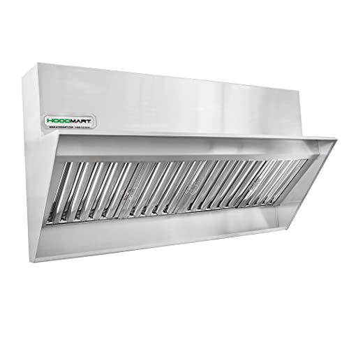 HOODMART 23 INCH 5000 CFM Commercial Backshelf Hood