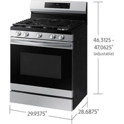 Samsung 6.0 cu. ft. Freestanding Gas Range