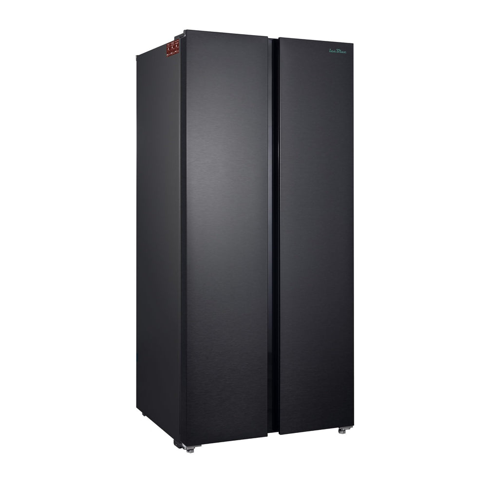Iceblue 20.7 cu. ft. Side-by-Side Refrigerator with Stainless Steel