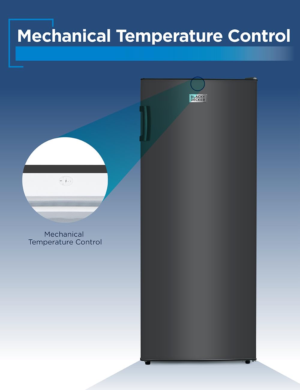 BLACK+DECKER Upright Freezer