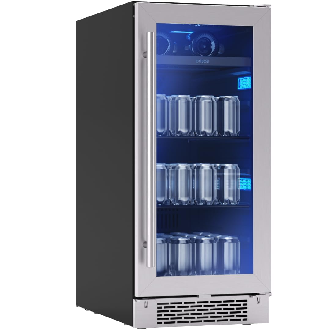 Zephyr Wine & Beverage Cooler with Stainless Steel