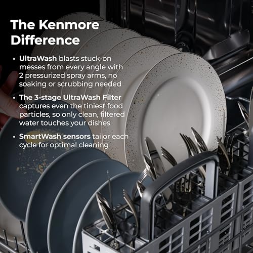 Kenmore 24in. 51 DBA Built-In Dishwasher