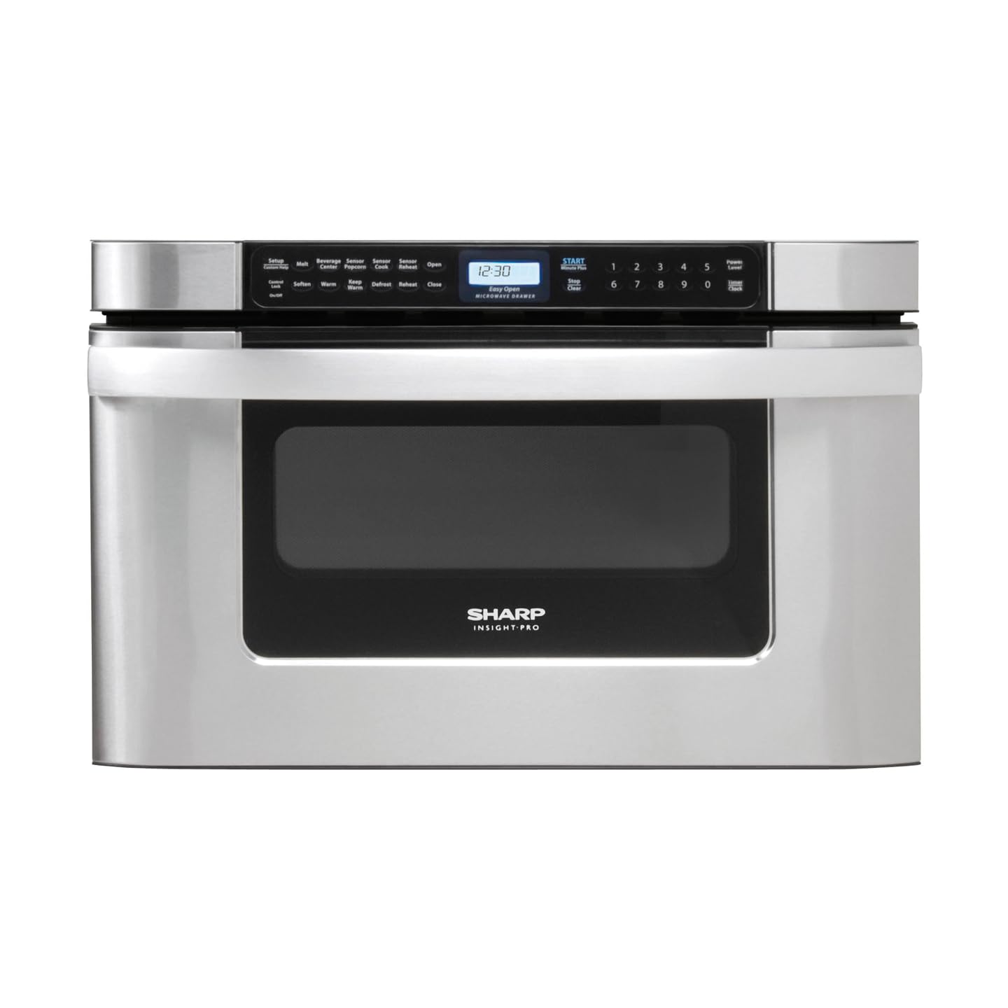 Sharp 17in. 1.2 Cu. Ft Microwave Drawer with Stainless Steel & Smart