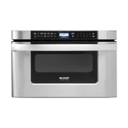 Sharp 17in. 1.2 Cu. Ft Microwave Drawer with Stainless Steel & Smart