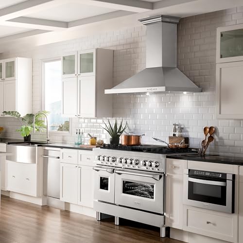 ZLINE 48 in. 6.0 cu. ft. Dual-Fuel Range with Stainless Steel