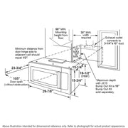 GE 30in. 1.6 cu. ft. Over-the-Range Microwave with Stainless Steel