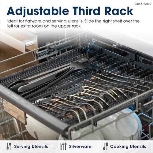 Sharp 32in. 47 dBA Built-In Dishwasher
