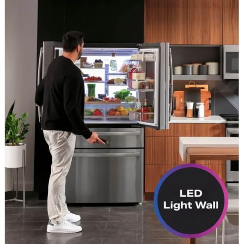 GE 36in. 27.6 cu. ft. French Door Refrigerator with Stainless Steel