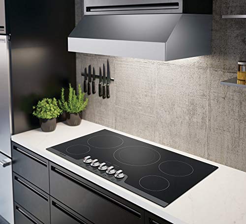 Frigidaire 36 Inch Electric Cooktop with Stainless Steel