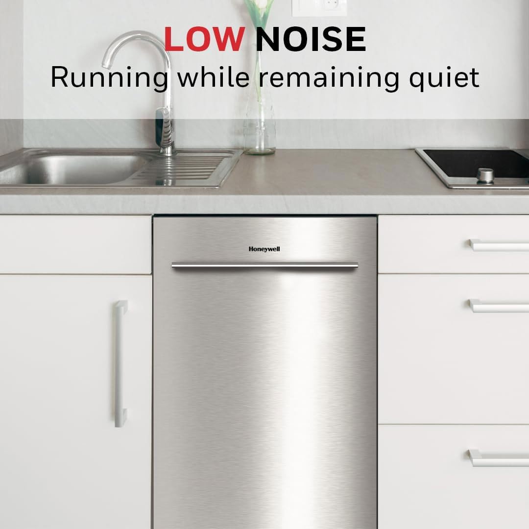 Honeywell 24in. Built-In Dishwasher with Stainless Steel