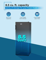 BLACK+DECKER Upright Freezer