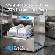 HYBOKITCH 32in. Built-In Dishwasher with Stainless Steel