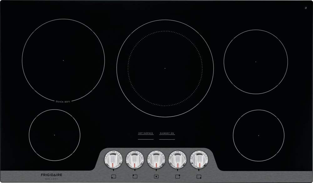 Frigidaire 36 Inch Electric Cooktop with Stainless Steel