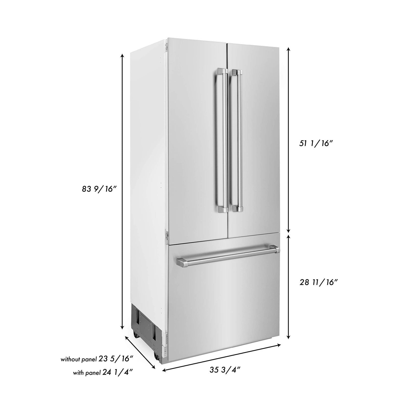 ZLINE 36 in. Counter-Depth Refrigerator