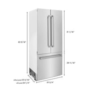ZLINE 36 in. Counter-Depth Refrigerator