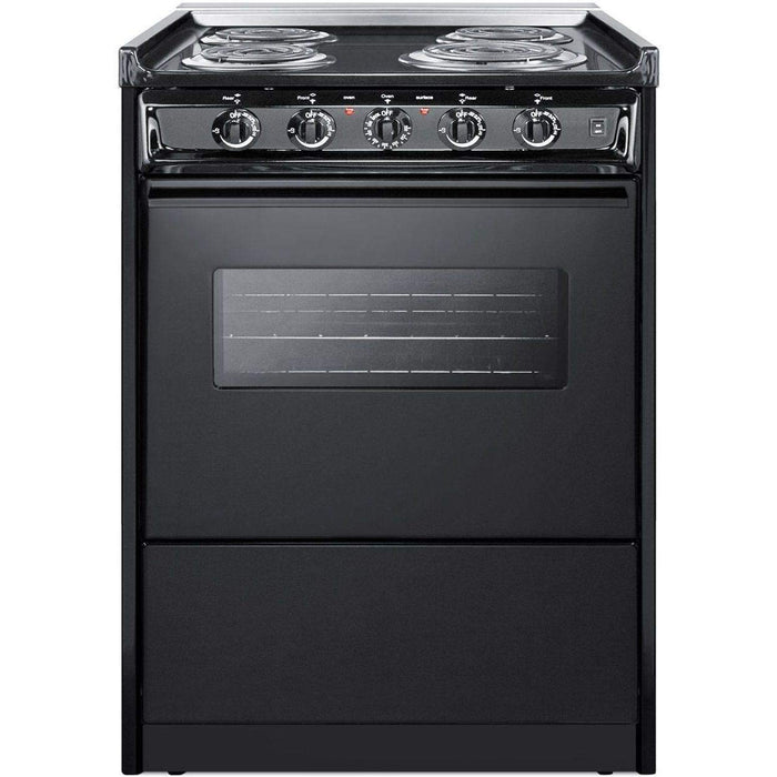 Summit Appliance 24in. 2.92 cu. ft.. Slide-In Electric Range