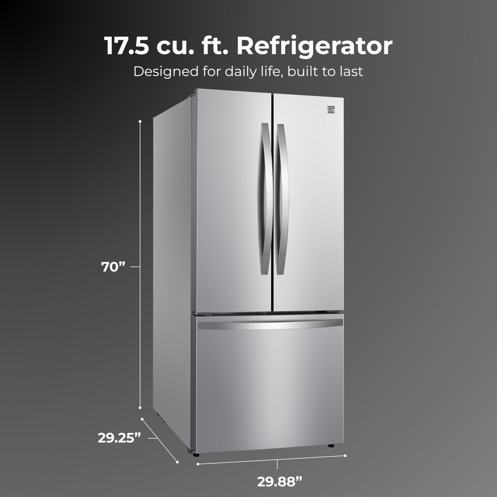 Kenmore 30 in. 17.5 cu. ft. Counter-Depth Refrigerator