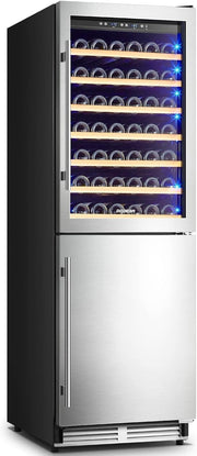 BODEGA 24 Inch Wine & Beverage Cooler with Stainless Steel & Smart
