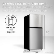 TCL 11.6 Cu Ft Counter-Depth Refrigerator