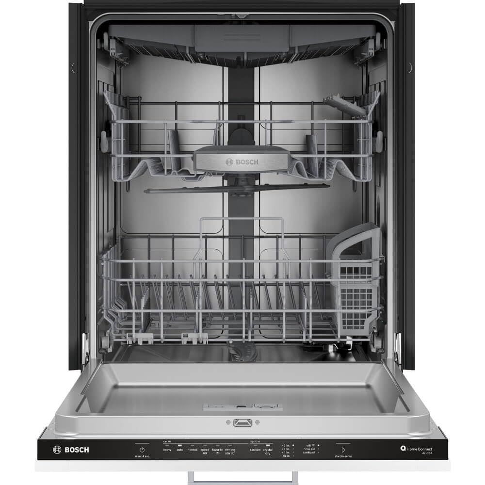 Bosch 42 dBA Built-In Dishwasher with Smart & Third Rack