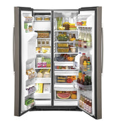 GE 36 Inch 25.14 cu. ft. Side-by-Side Refrigerator