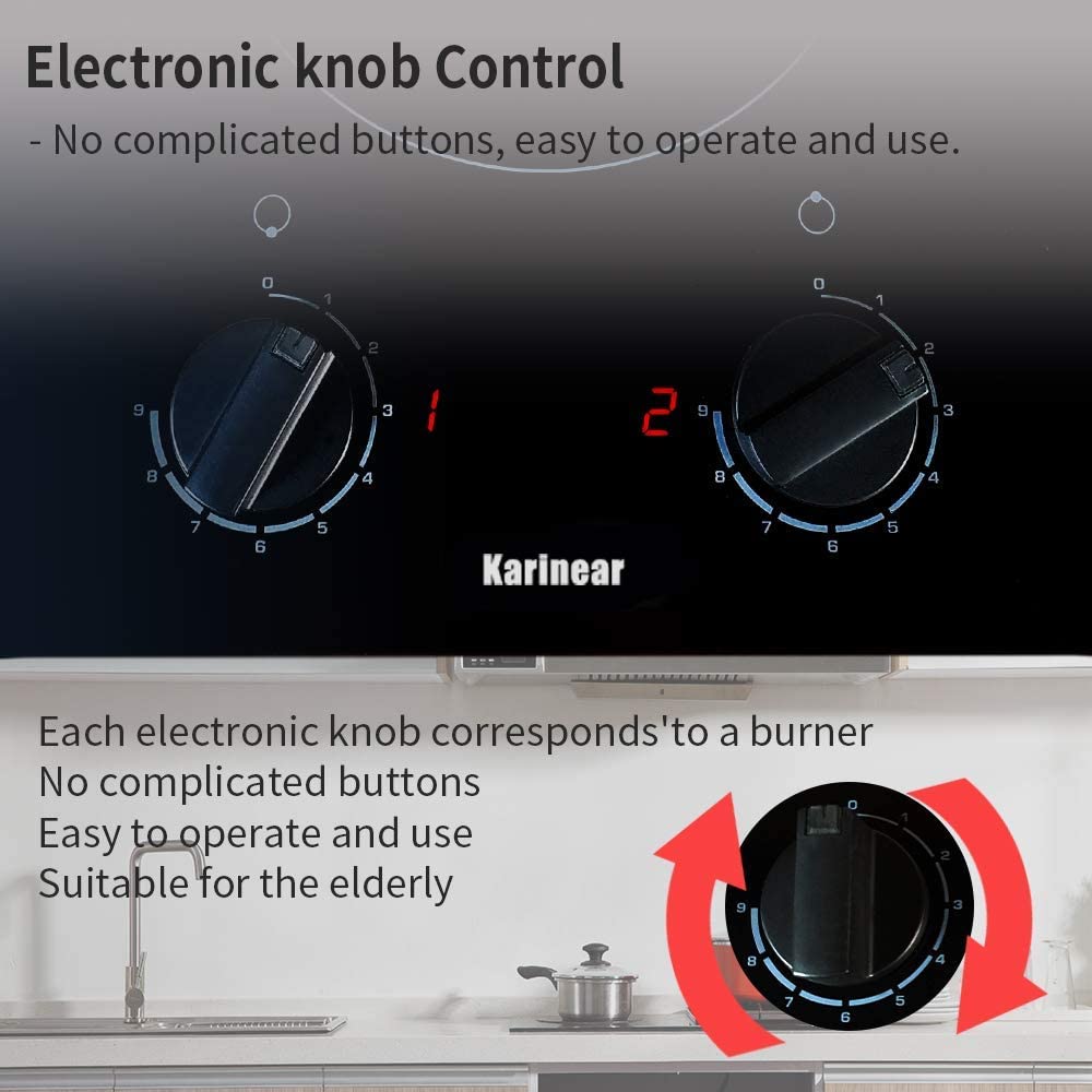 Karinear 30 Inch Gas Cooktop