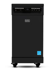 BLACK+DECKER 18-Inch Portable Dishwasher with Stainless Steel
