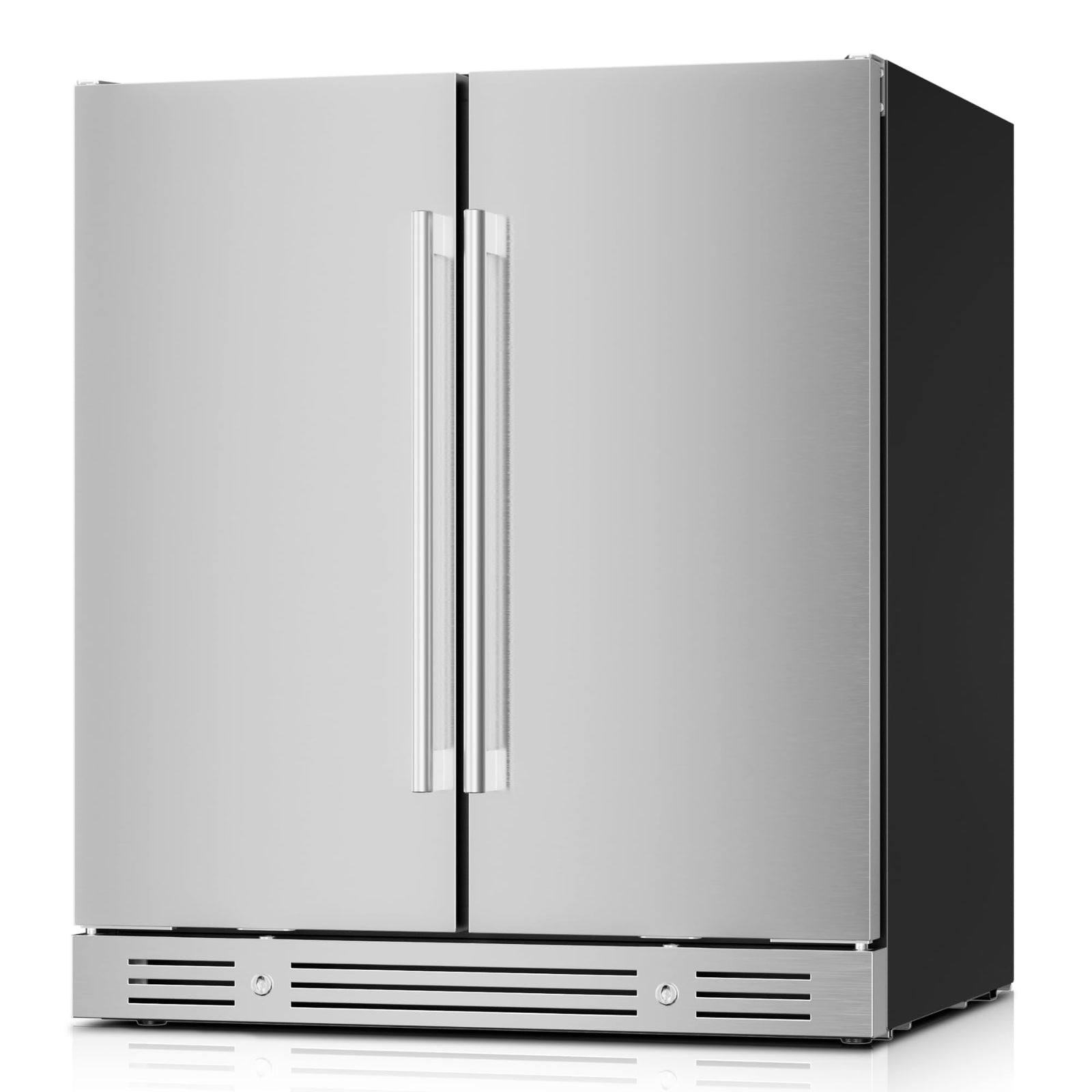 Yeego 34in. Wine & Beverage Cooler with Stainless Steel & Smart