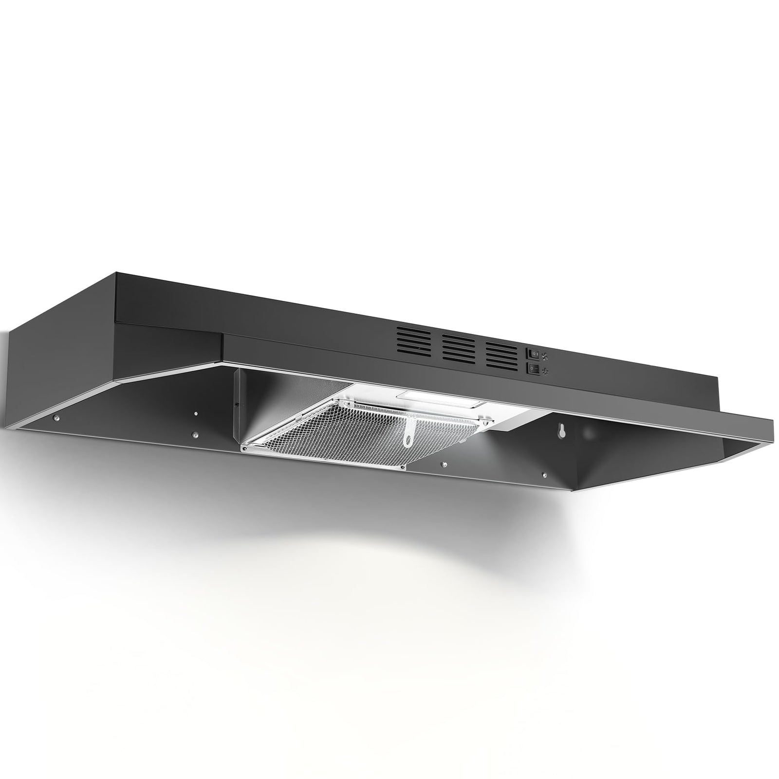 Zomagas 36 in. 280 CFM Under-Cabinet Range Hood with Stainless Steel