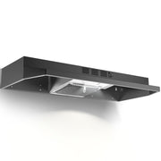 Zomagas 36 in. 280 CFM Under-Cabinet Range Hood with Stainless Steel