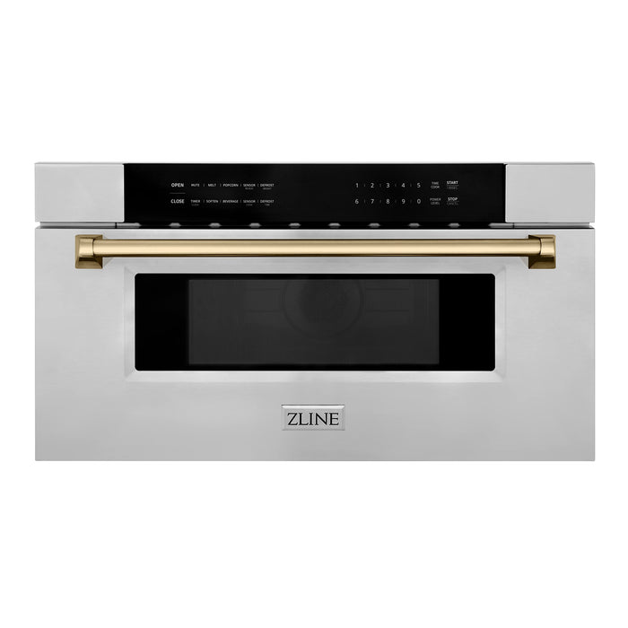 ZLINE 30in. 1.2 cu. ft. Microwave Drawer with Stainless Steel