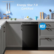 Midea 11 in. Built-In Dishwasher with Smart