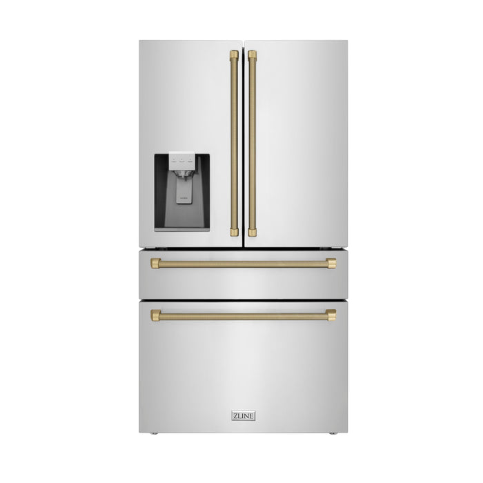 ZLINE 36 in. 21.6 cu. ft. Counter-Depth Refrigerator