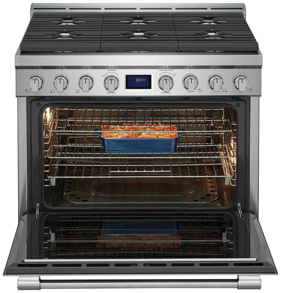 Frigidaire 36 in. Professional Gas Range with Stainless Steel
