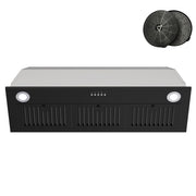 FIREGAS 36 INCH 600 CFM Range Hood Insert with Stainless Steel