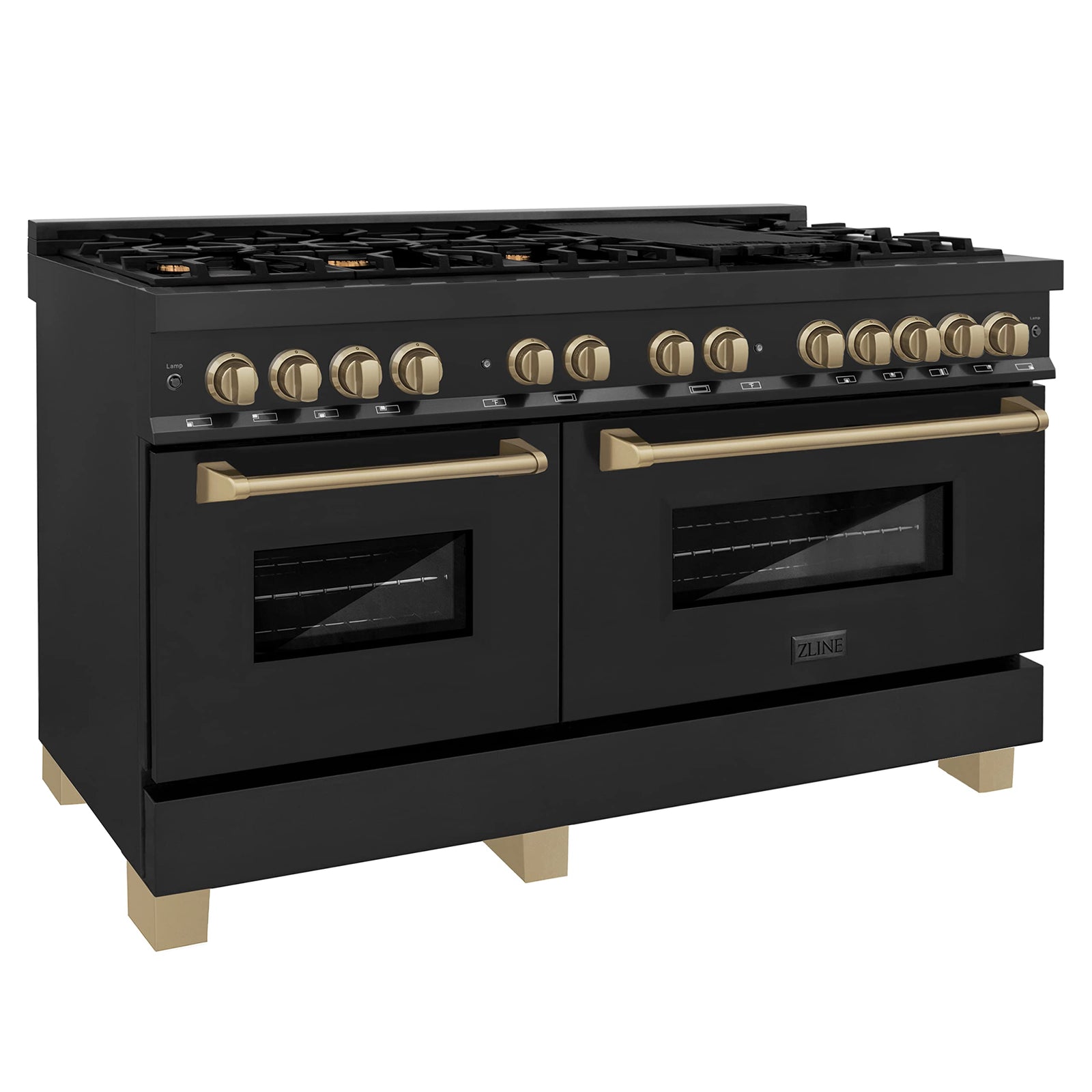 ZLINE 60 in. 7.4 cu. ft. Dual-Fuel Range with Stainless Steel