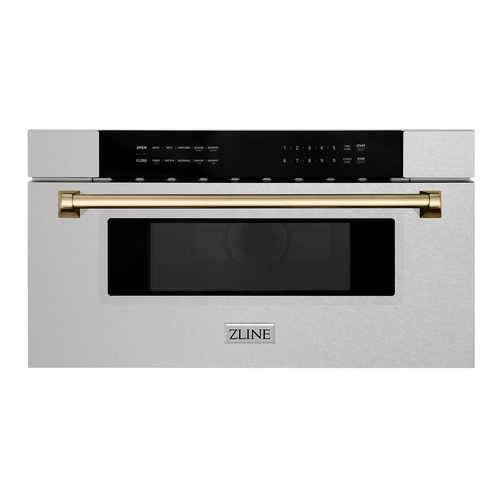 ZLINE 30 in. 1.2 cu. ft. Microwave Drawer with Stainless Steel