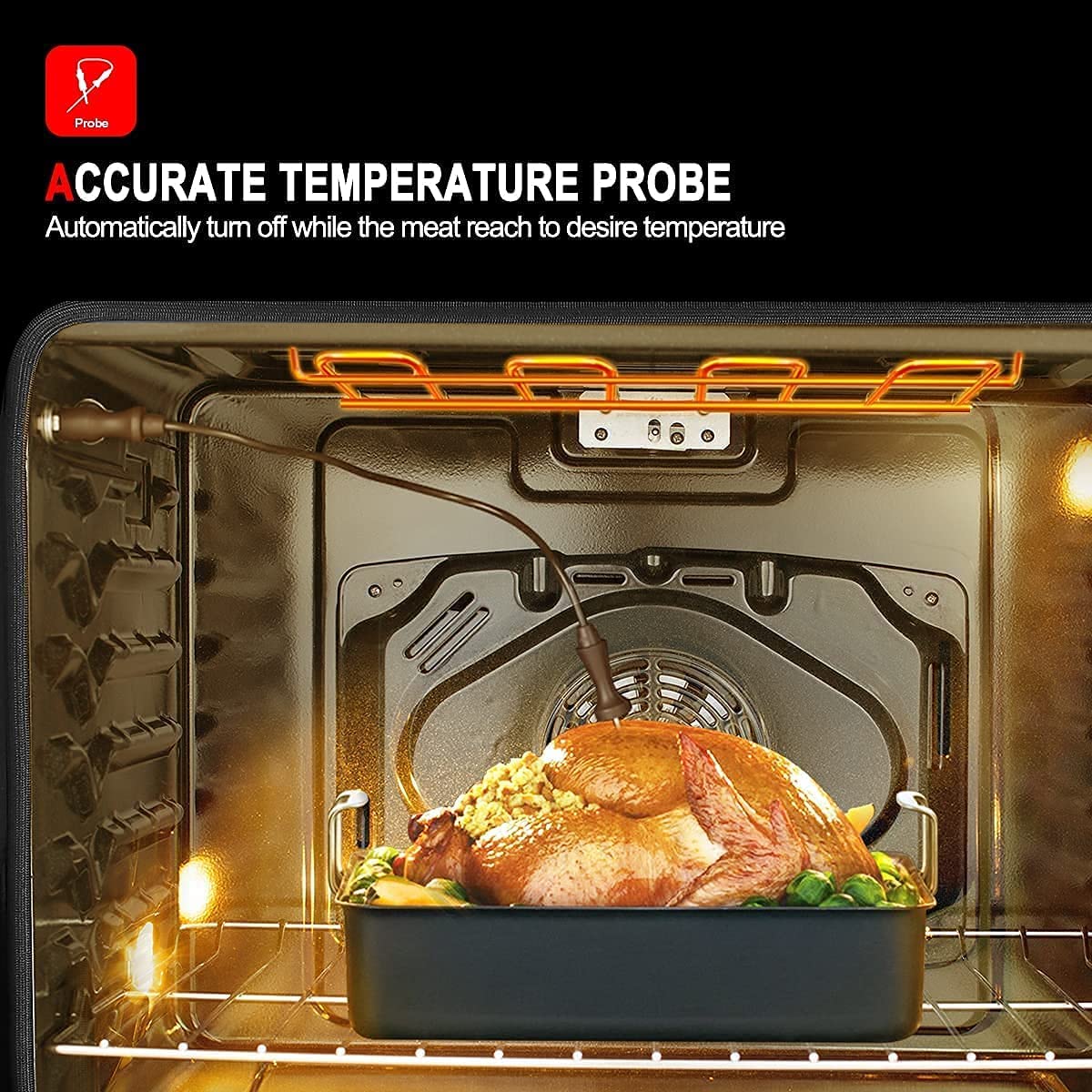 GASLAND 24 Inch 2.79 Cu.ft Built-In Wall Oven