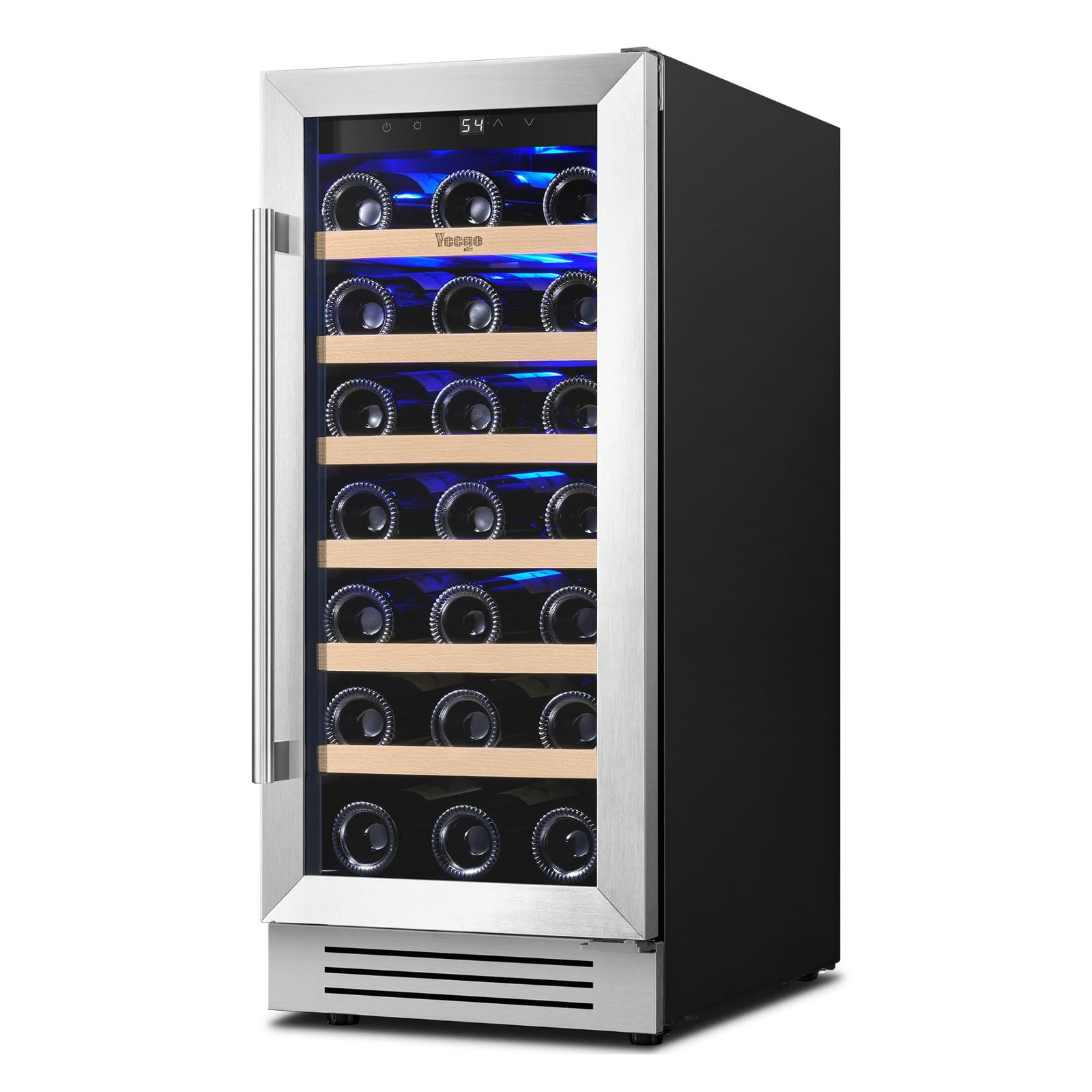 Yeego 34in. Wine & Beverage Cooler with Stainless Steel & Smart