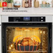 GASLAND 24 Inch 2.79 Cu.ft Built-In Wall Oven