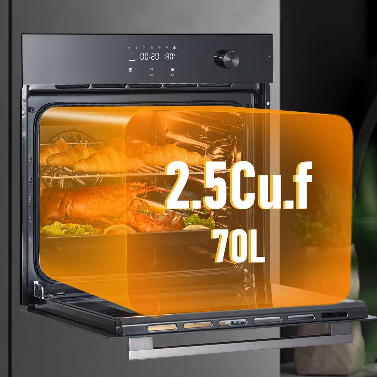 EliteEdge 24in. 2.5 cu. ft. Built-In Wall Oven