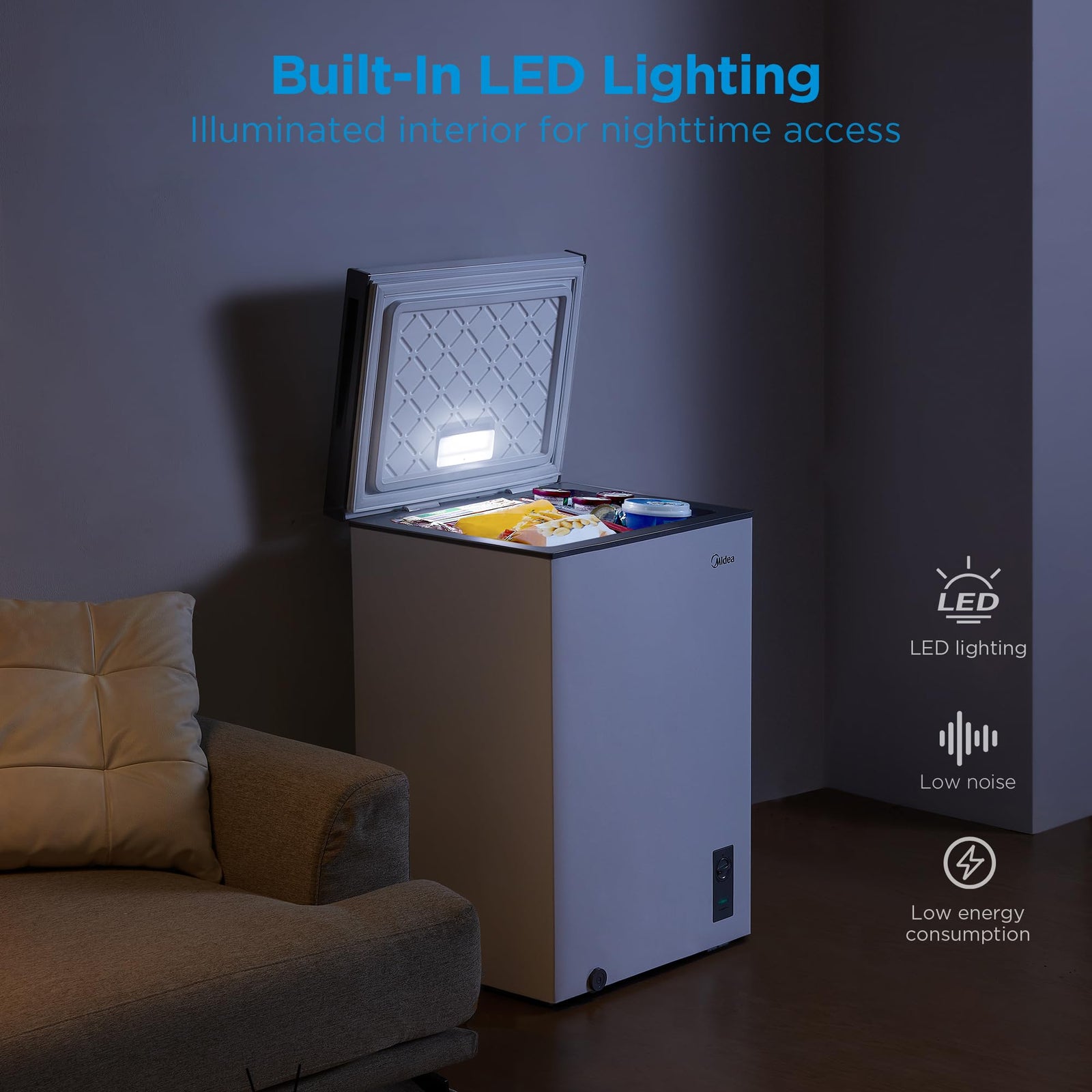 Midea 7.0 cu. ft. Chest Freezer
