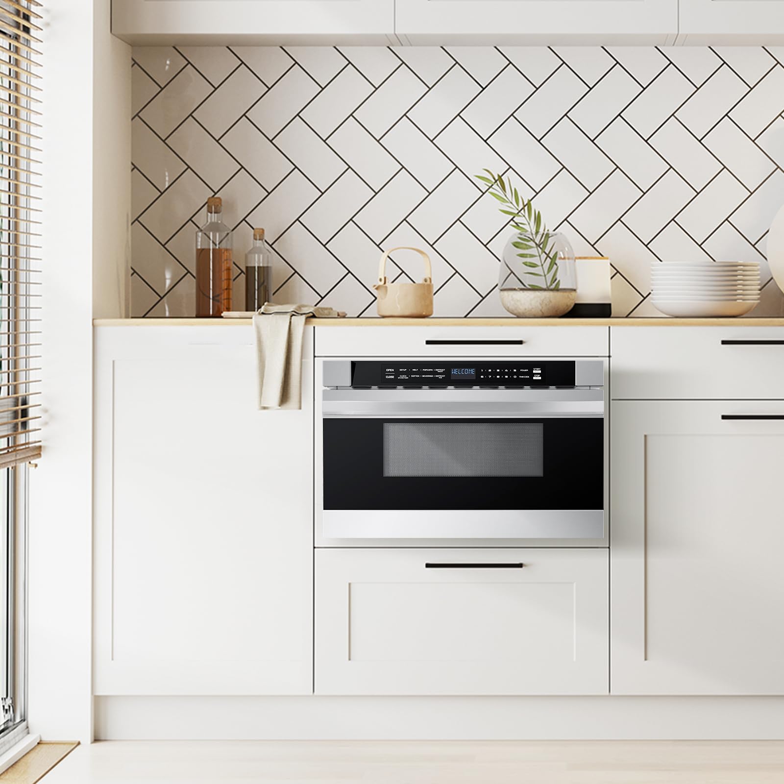 Midea 2.5 cu. ft. Over-the-Range Microwave with Convection