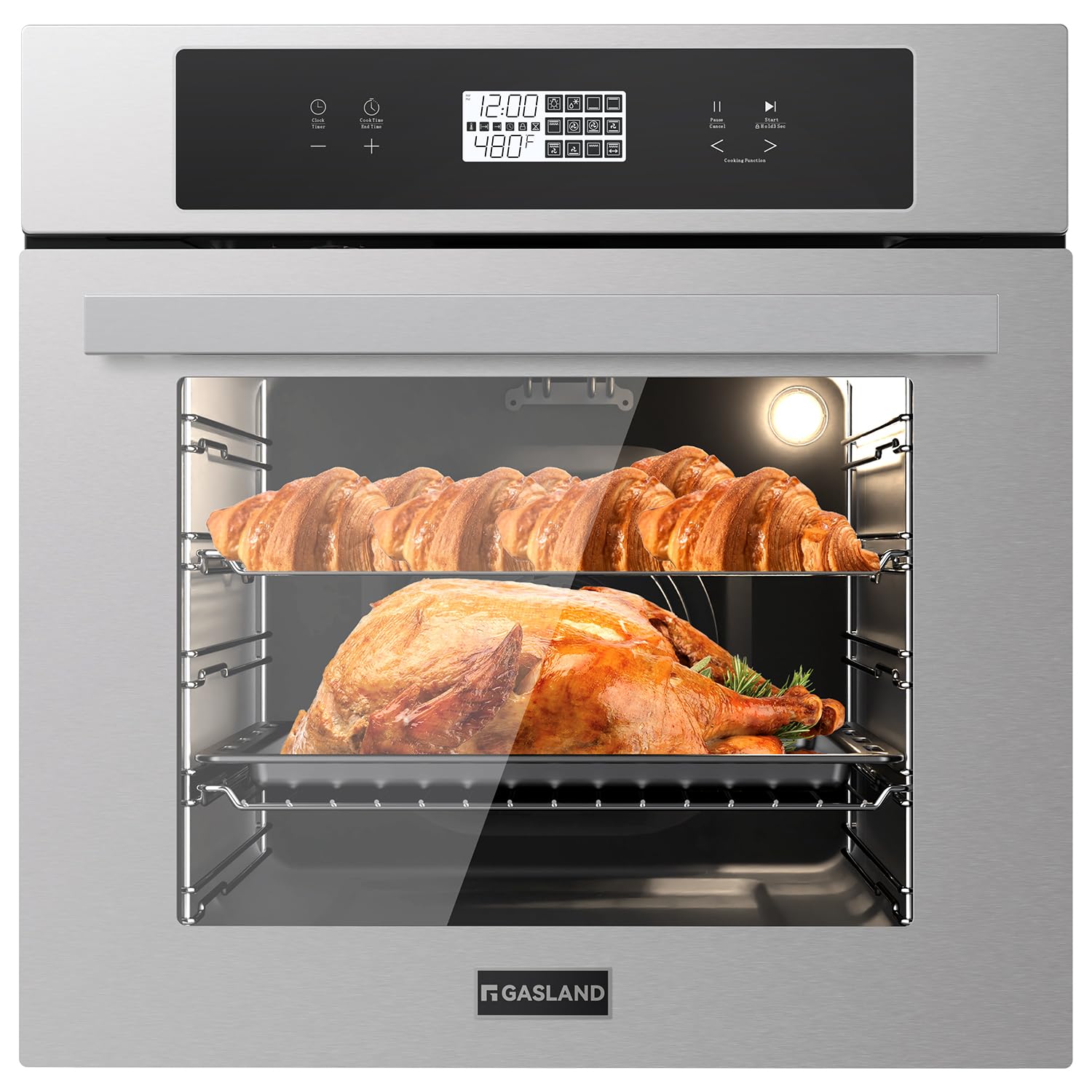 GASLAND 24 Inch 2.79 Cu.ft Built-In Wall Oven