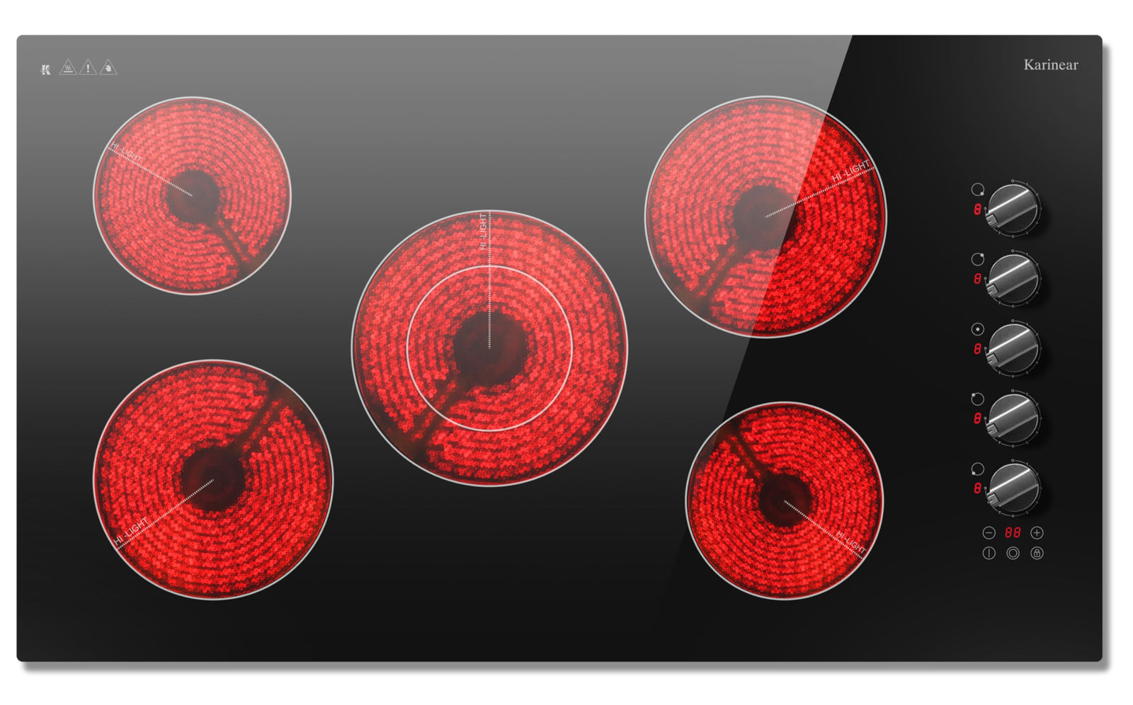 Karinear 30 Inch Gas Cooktop